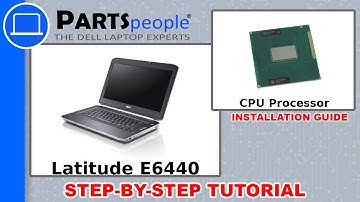 Dell Latitude E6440 CPU Processor How-To Video Tutorial