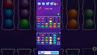 Ball Sort Level 194   Puzzle Color Sort Tatem Games Inc. All levels, #ballsortpuzzle