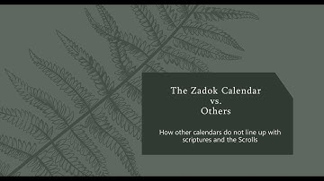 The Zadok Calendar vs. Others