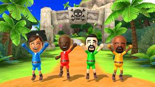 Wii Party Board Game Island – Who Will Reach the Top First?! Sakura vs Emma vs Victor vs Matt 4K UHD