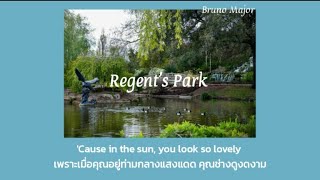 [THAISUB] Regent's Park - Bruno Major (แปลไทย)