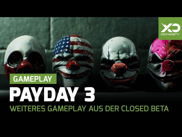 Payday 3' vai ter beta fechado em 2 de agosto