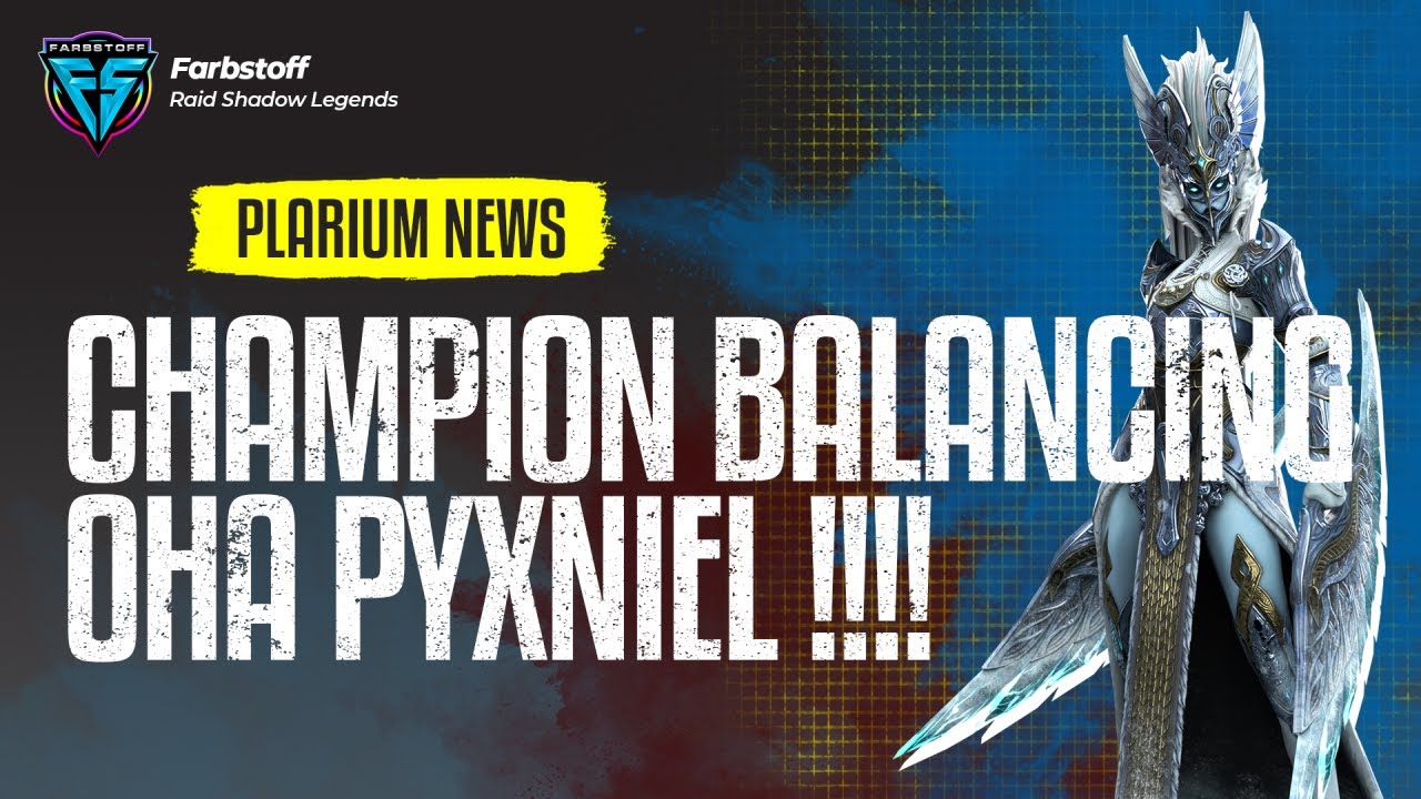 Champion Balancing kommt ! - Pyxniel ist dabei  - Ist sie dann endlich gut?