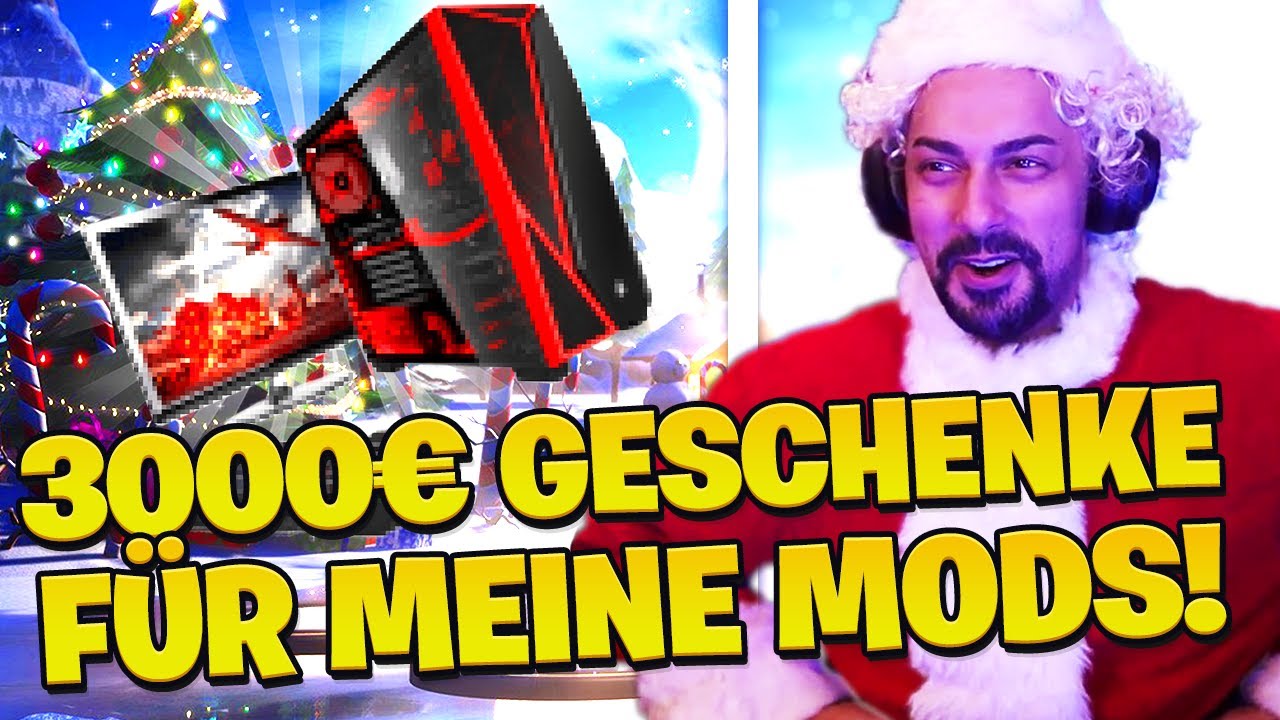 🎁🎅3000€ GESCHENKE STREAM FÜR MEINE MODS!