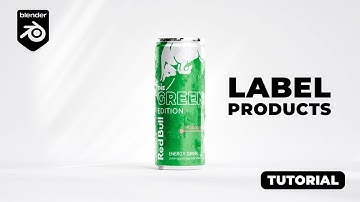 HOW TO SETUP "LABEL-PRODUCTS" IN BLENDER 4.1 - TUTORIAL