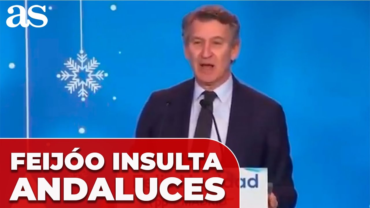 FEIJÓO la lía INSULTANDO a los ANDALUCES para DEFENDER a GALICIA