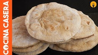 Pan Árabe. Receta fácil y sencilla