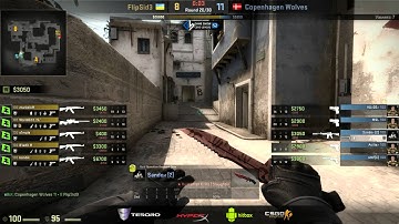 Flipsid3 Tactics vs. CPH Wolves | Gruppe A, Game Show League Season #2 | de_mirage