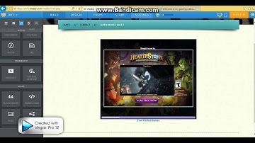 How to add games to your free weebly website