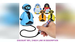 Criativo Indutivo Robô Elétrico Carro Desenhar Linhas Siga Qualquer Linha Você Pinguim Brinquedo Edu screenshot 1