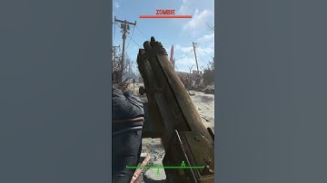 Asking Politely To The Zombie Hordes In Modded Fallout 4 #fallout #fallout4 #gaming #fallout4mods