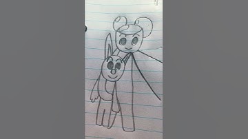 Pibby and bun bun :(