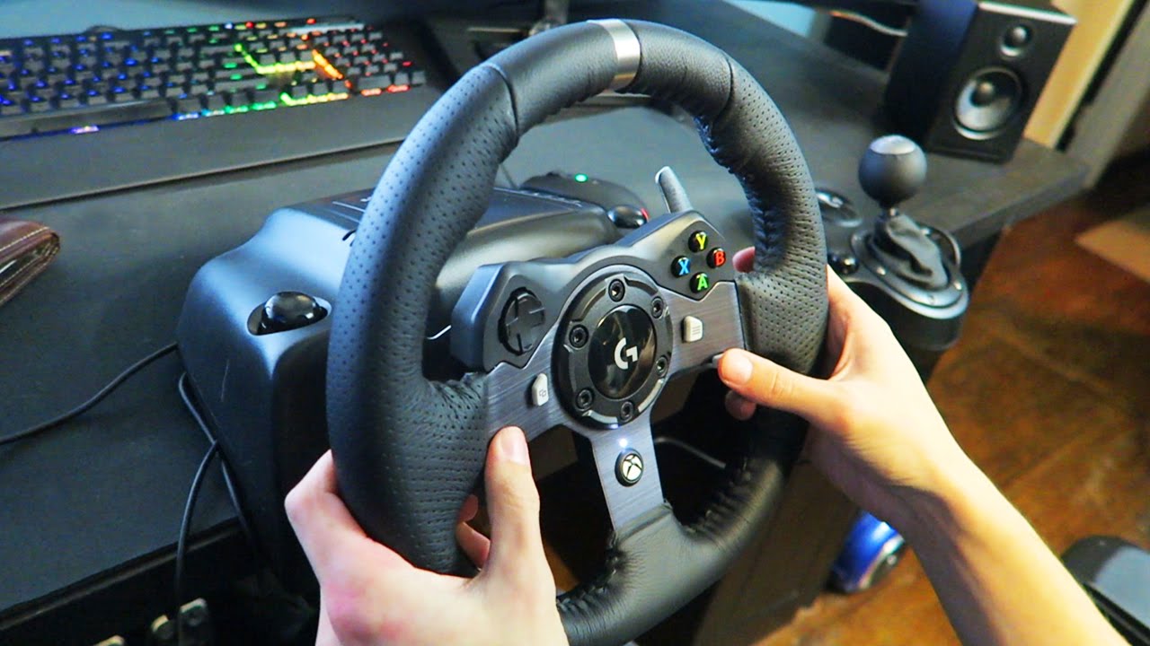 Unboxing & First Impressions: Logitech G920 Racing Wheel 