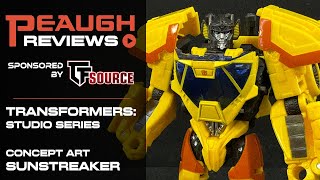 Video Review: Transformers Studio Series - Concept Art SUNSTREAKER