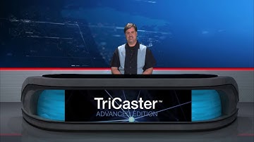 2 Minute Tutorial How to use TriCaster augmented reality with a virtual set