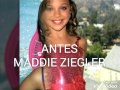 Antes y despues maddie  mackenzie ziegler 2016