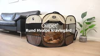 Hvalpe kravlegård i Kanvas → Tryk Her