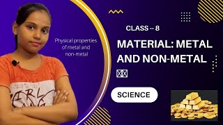 Class 8 Science Chapter 4 Material Metal and Non-metal | CBSE And NCERT Board | @JyotiSuhana screenshot 3