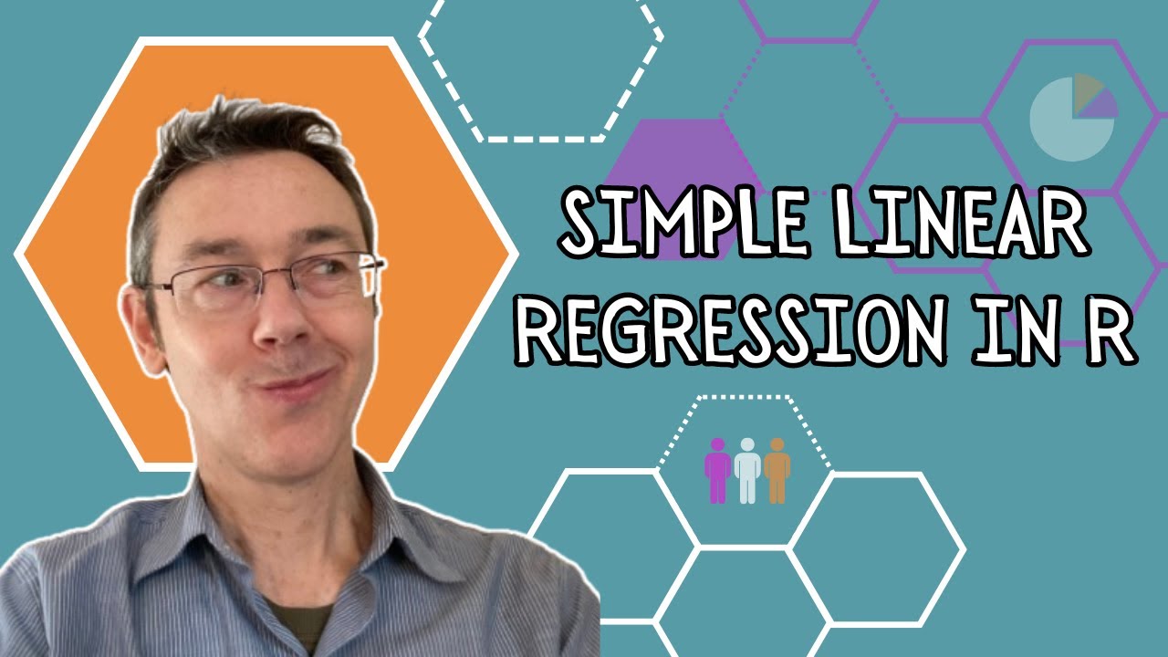 Simple linear regression in R - YouTube
