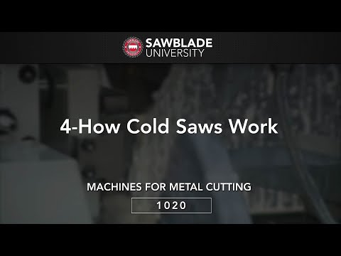 1020 – 04 – How Cold Saws Work