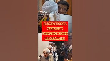 HOW MUCH! ROMA IRAMA REPENTS TO SUPPORT HABIB BAKLAWI!?! #fakelineage #alawilineage #fakemakampal