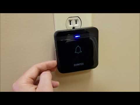 Unboxing, Install, Review: Wireless Doorbell, AVANTEK D-3B Waterproof Kit Operating 52 Melodies