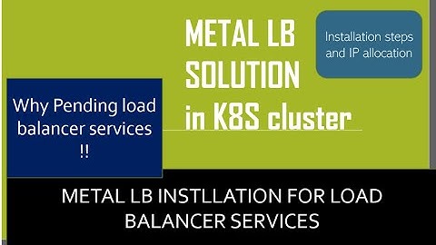 Metallb installation in Kubernetes cluster, practical DEMO!!