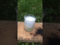 What happens when you combine bleach and hydrogen peroxide
