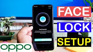 How to set face unlock in Oppo A5 2020