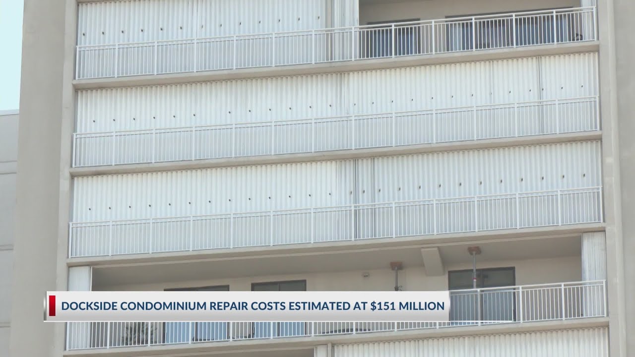 Dockside condo repairs cost about $151 million, residents have to foot bill