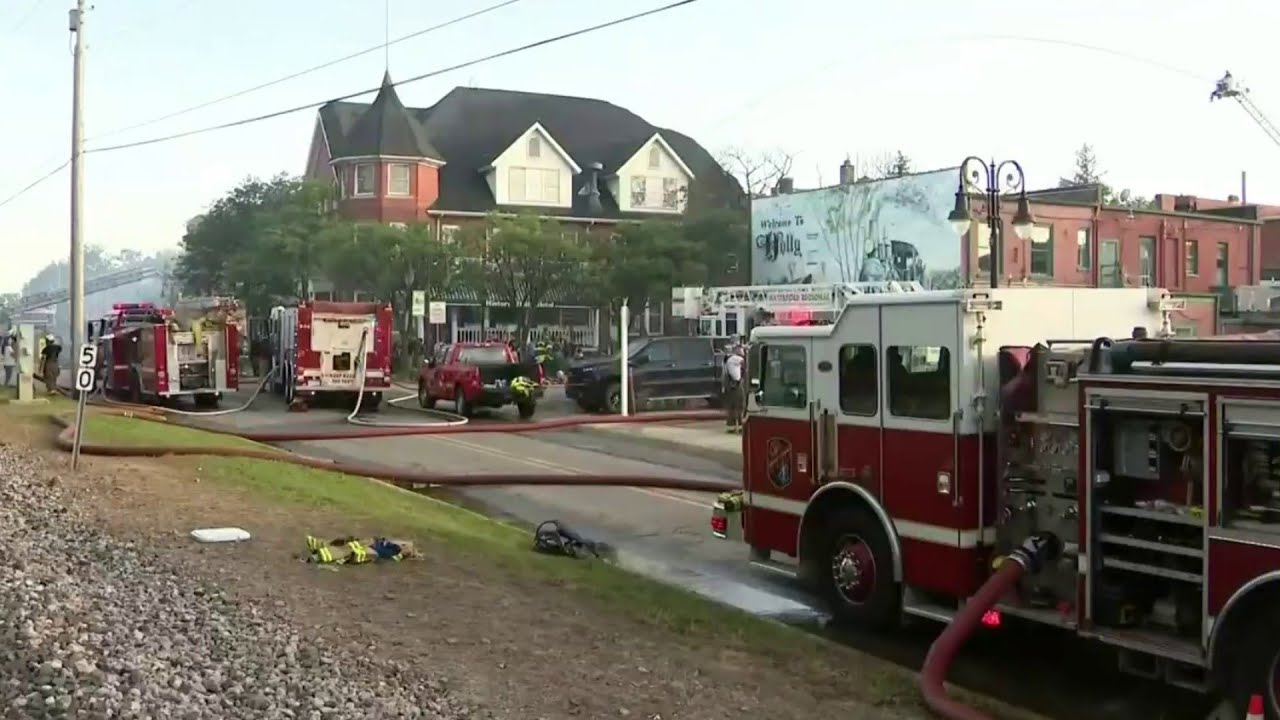 Business reopens after devastating fire in Holly