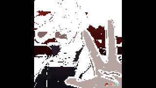Asriel Dreemurr Glitchtale Pixel Art(Undertale)