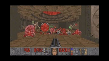 No Rest For The Living (100%) Walkthrough (MAP05: Vivisection) UV-Max