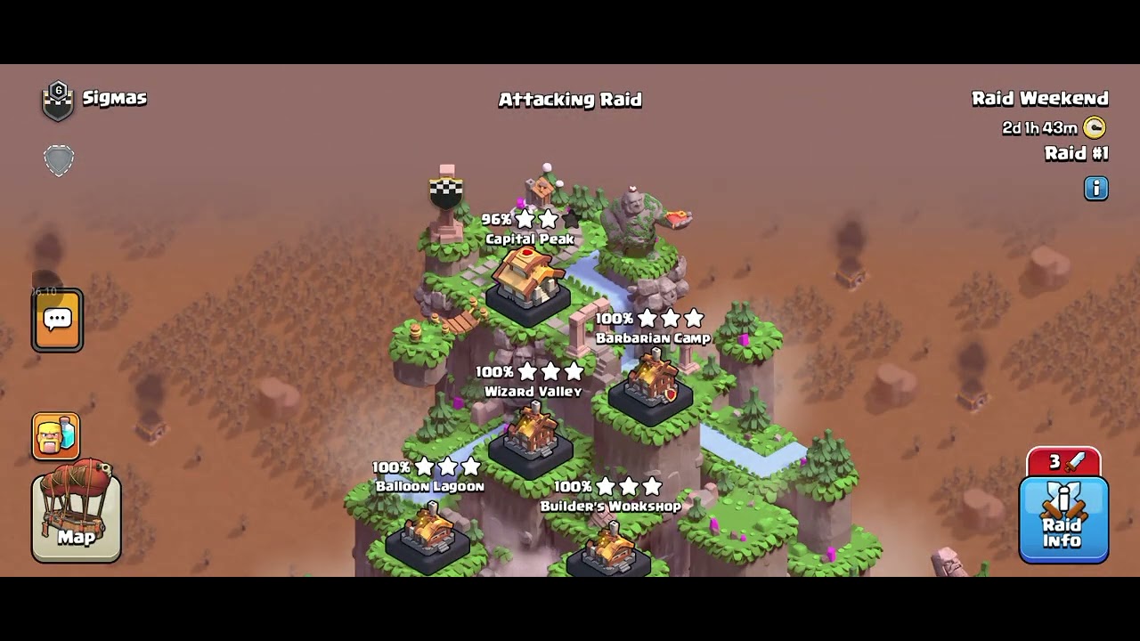 I am playing clash of clans