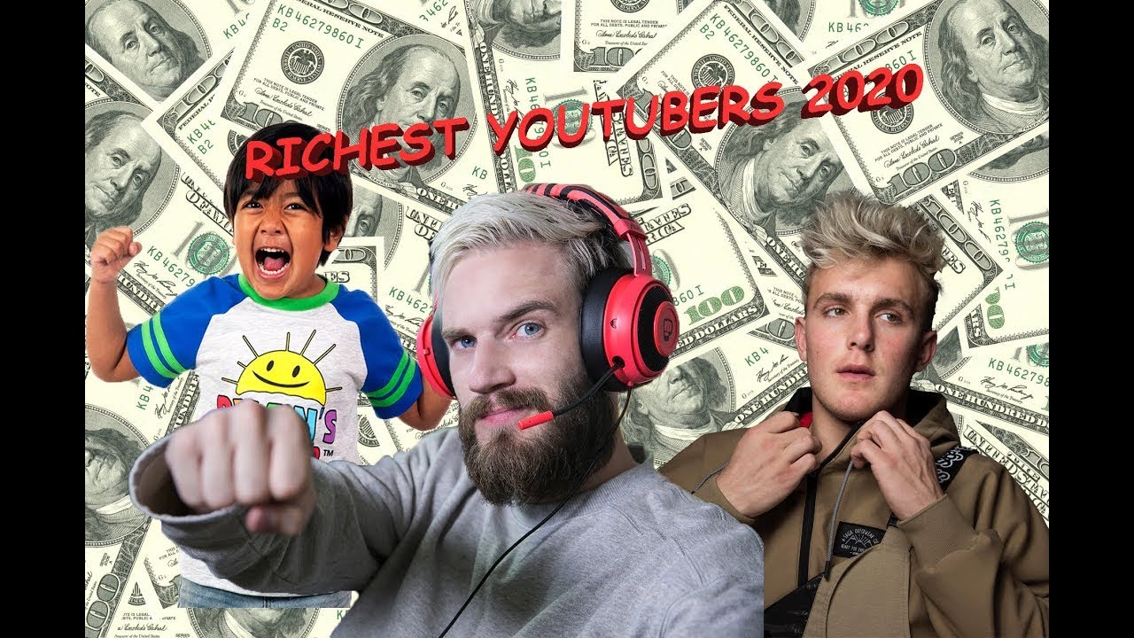 Top 10 Richest YouTubers In The World 2020 YouTube