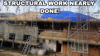 The End Of The Structural Work Is Coming! Aluminium Windows & Doors, Concrete Roof Tiles and a Roof! by Nick Morris 5,361 views 3 months ago 18 minutes