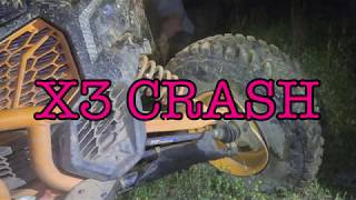 2020 can am x3 crash and trail repair