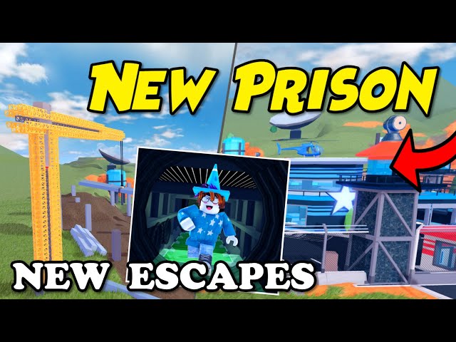 Jailbreak New PRISON is HERE! Code, New Escapes, Roll Action! Police HQ  Removed? (Roblox Jailbreak) 