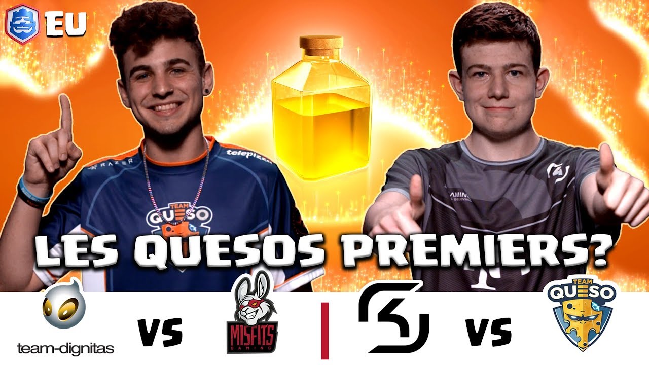 [FR] CRL Europe: Team Dignitas vs Misfits | SK vs Queso