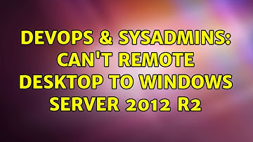 DevOps & SysAdmins: Can