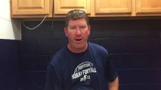 Hoban coach Tim Tyrrell talks about football, basketball, swimming, family & rivals