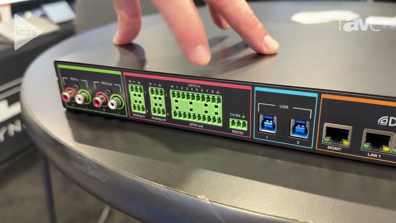 InfoComm 2026: TeleDynamics Features Yealink AP08 Digital Signal Processor