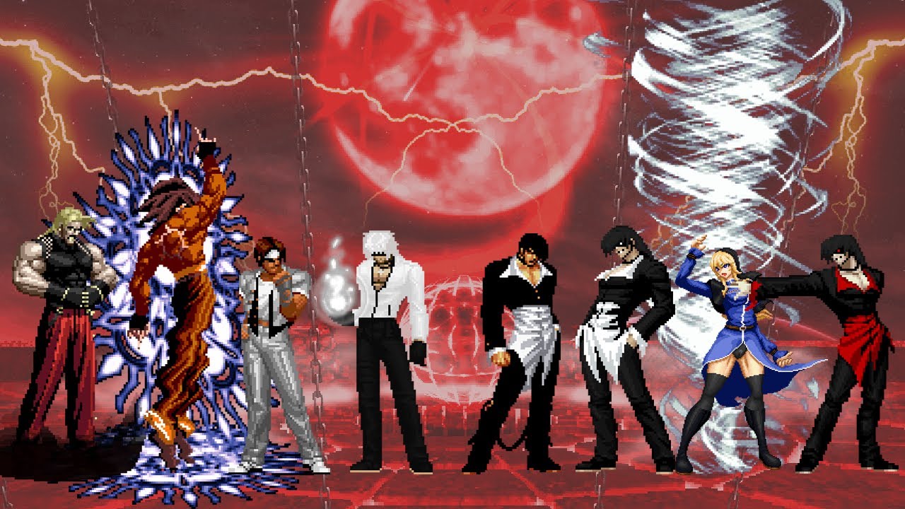 Daniel's Archimonde Team vs AET's Code.C.Yagevil Team | KOF MUGEN