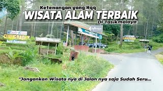 Walaupun di Hutan Jalan nya Bagus !! Wisata Alam Terbaik Tasikmalaya Curug Badak di Area Hutan Vinus