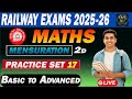 Mensuration Railway PYQ Practice Set -17||