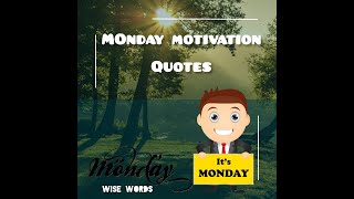 Monday Quotes | Blue Monday Quotes | Monday quotes for work | Happy Monday Morning