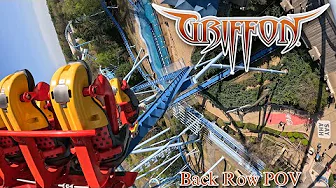 Griffon Back Row POV | Busch Gardens Kids Weekends | 2025
