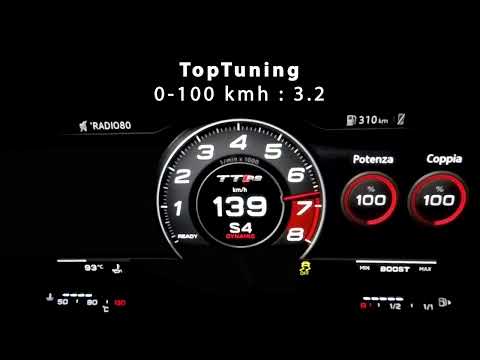 Rimappatura Audi TTRS 2.5TFSI 400cv By TopTuning Treviso