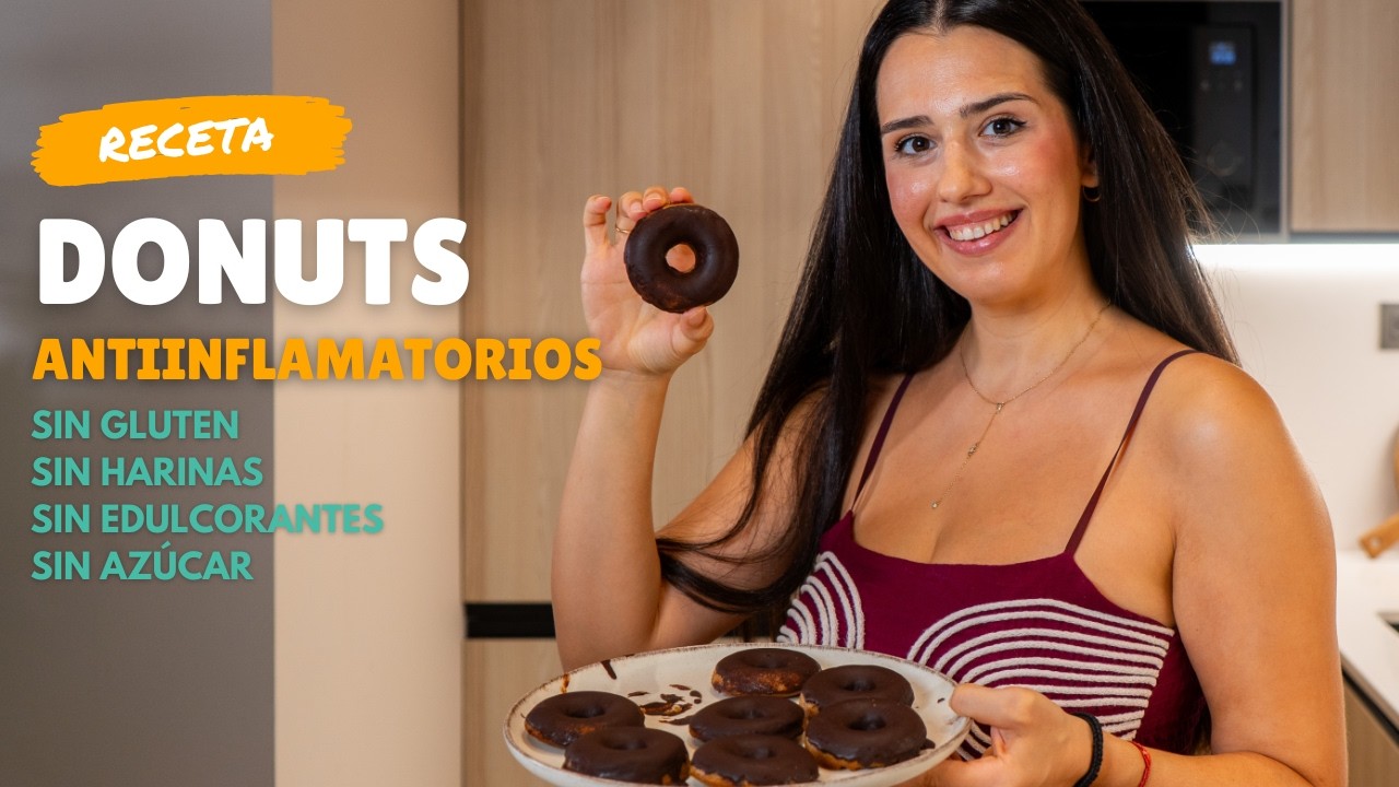 Donuts saludables aptos en alimentación antiinflamatoria