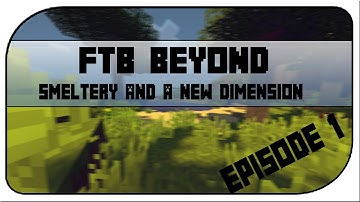 Tinkers Construct and a new dimension | FTB Beyond #1